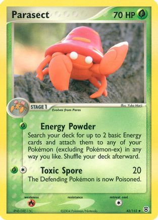 Parasect (43) - FireRed & LeafGreen