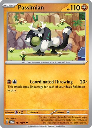 Passimian (111) Reverse Holofoil - Surging Sparks