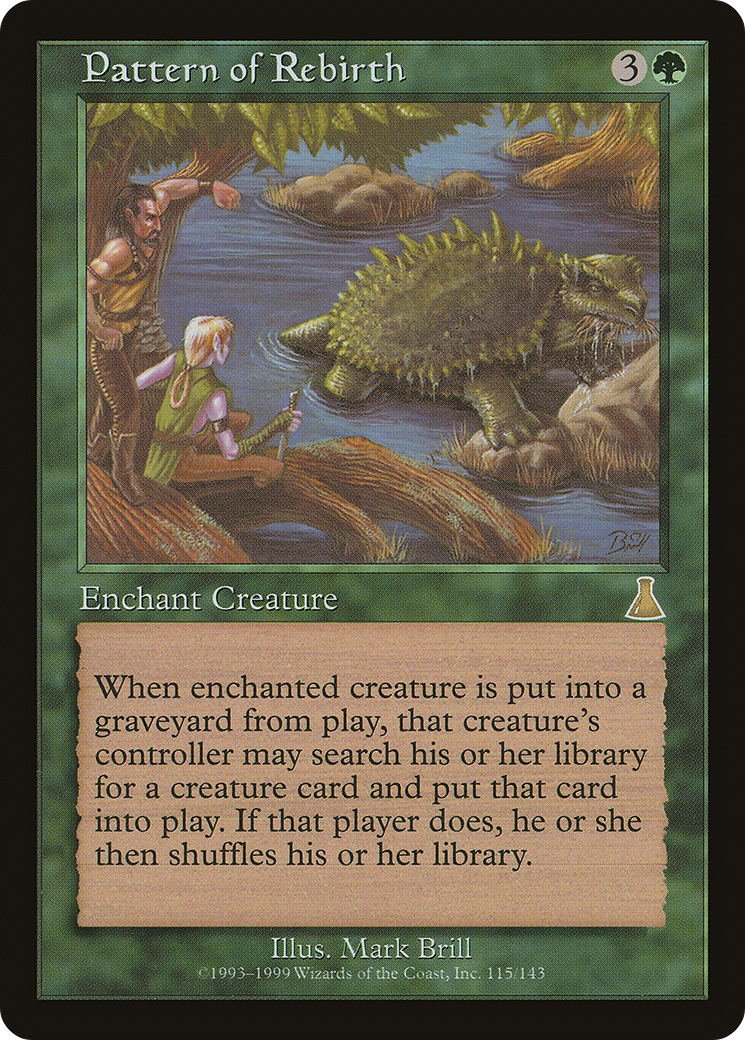 Pattern of Rebirth (115) - Urza's Destiny