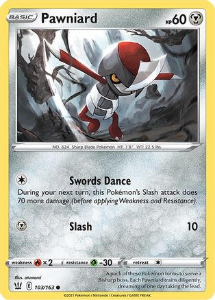 Pawniard (103) - Battle Styles