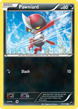 Pawniard (71) Reverse Holofoil - Plasma Freeze