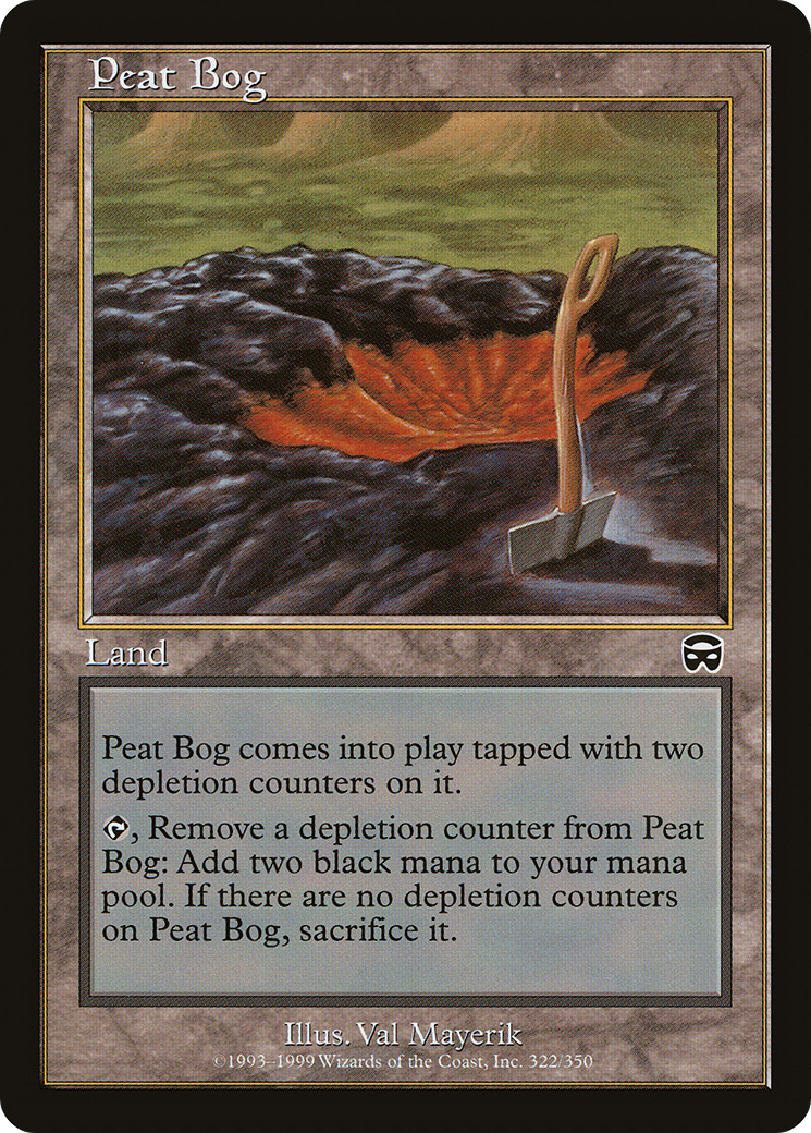 Peat Bog (322) - Mercadian Masques