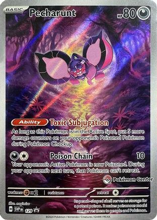 Pecharunt (Pokémon Center Exclusive) (129) Holofoil - Black Star Promos