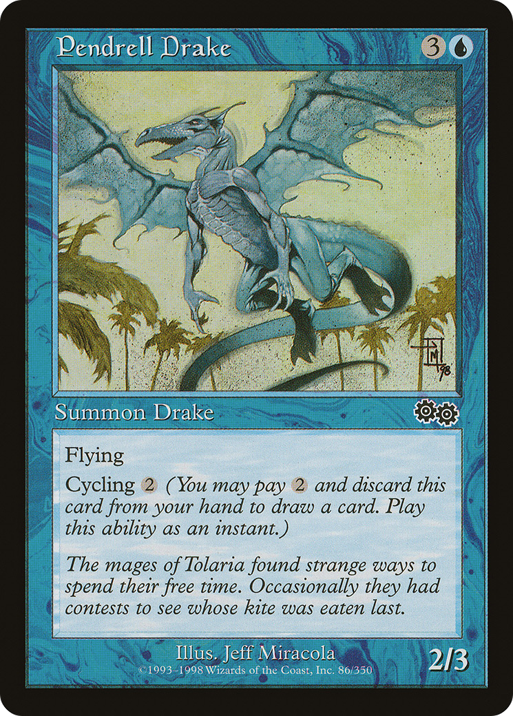 Pendrell Drake (086) - Urza's Saga