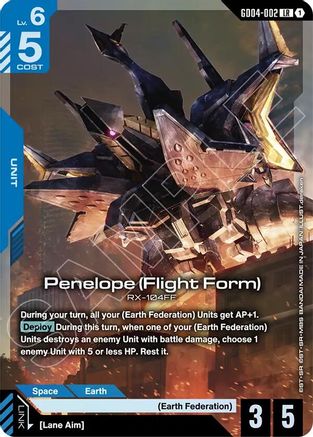 Penelope (Flight Form) (GD04-002) Holofoil - Phantom Aria