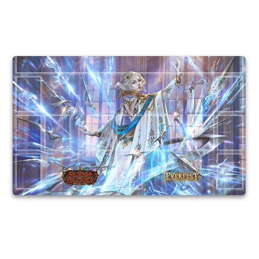 Flesh and Blood Playmat Shimmer of Silver-Silver Goblin