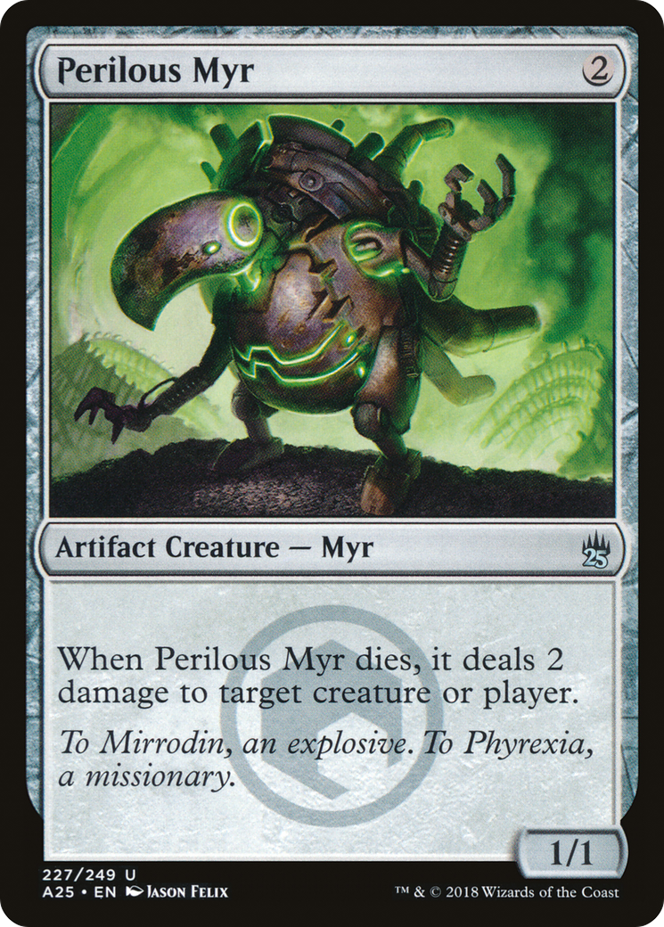 Perilous Myr (227) Foil - Masters 25