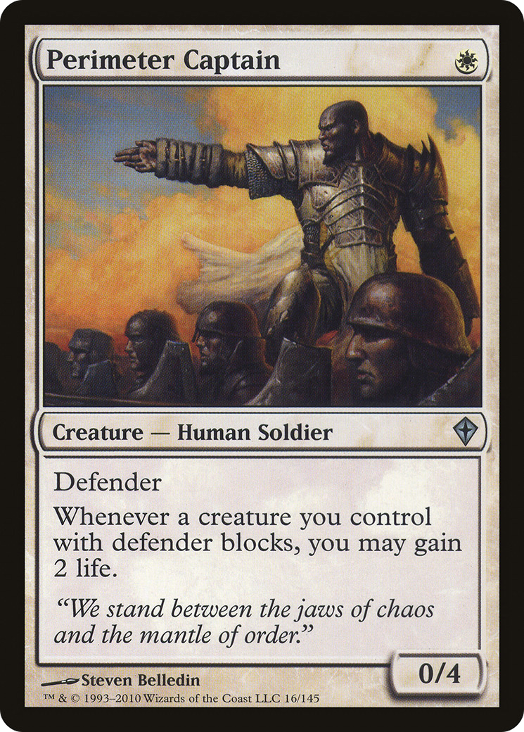 Perimeter Captain (016) Foil - Worldwake