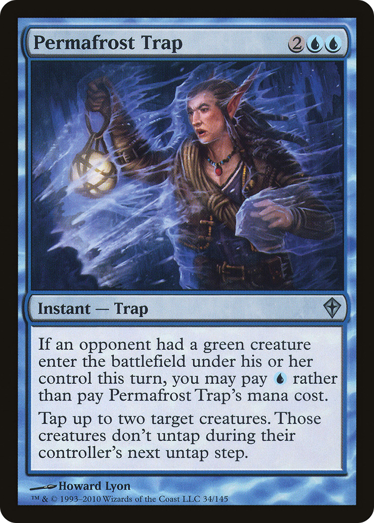 Permafrost Trap (034) Foil - Worldwake