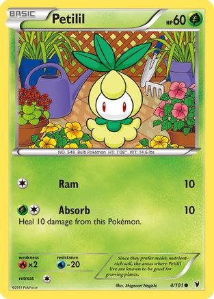 Petilil (4) Reverse Holofoil - Noble Victories