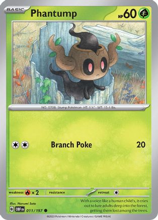 Phantump (11) - Obsidian Flames