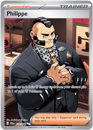 Philippe (Full Art) (110) Holofoil - Chaos Rising
