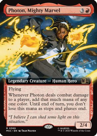 Photon, Mighty Marvel (Extended Art) (369) - Commander: Marvel Super Heroes