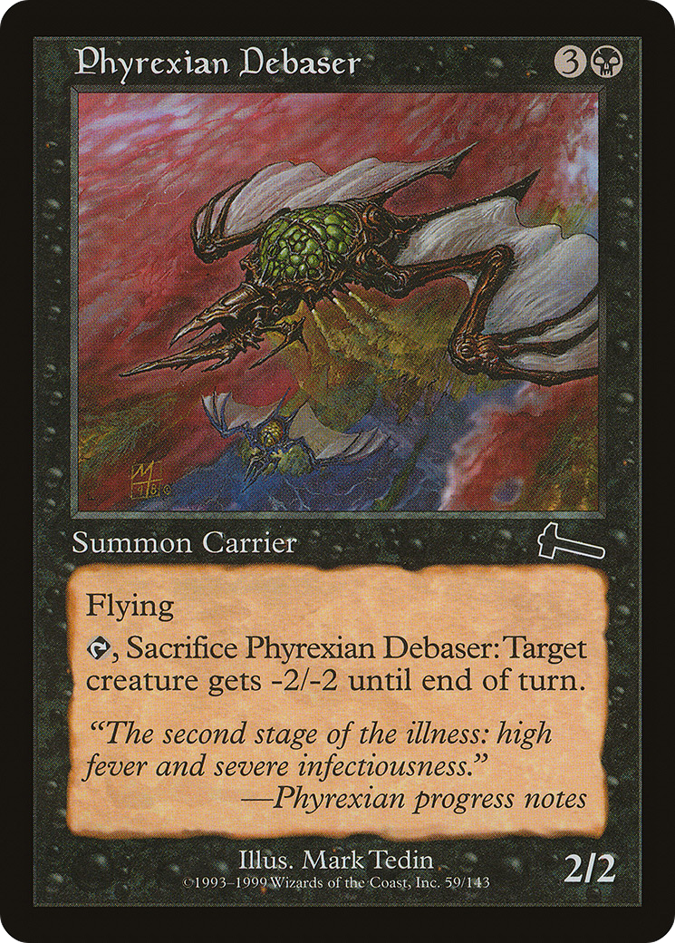 Phyrexian Debaser (059) Foil - Urza's Legacy