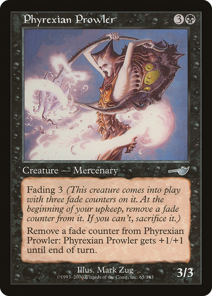 Phyrexian Prowler (065) Foil - Nemesis