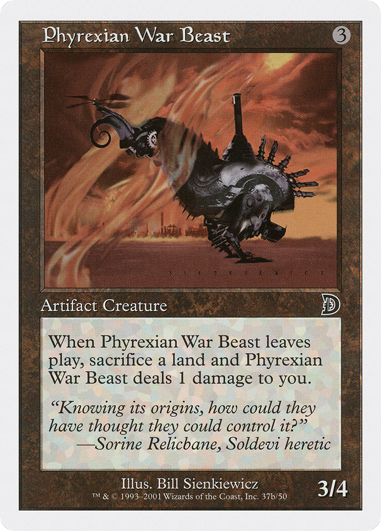 Phyrexian War Beast (37b) - Deckmasters