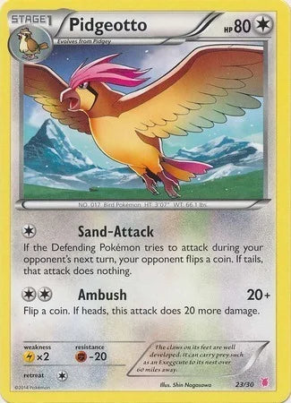 Pidgeotto (23) - Trainer Kit: Bisharp & Wigglytuff