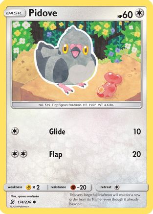 Pidove (174) Reverse Holofoil - Unified Minds