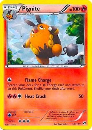 Pignite (Cracked Ice Holo) (17) Holofoil - Miscellaneous Cards & Products