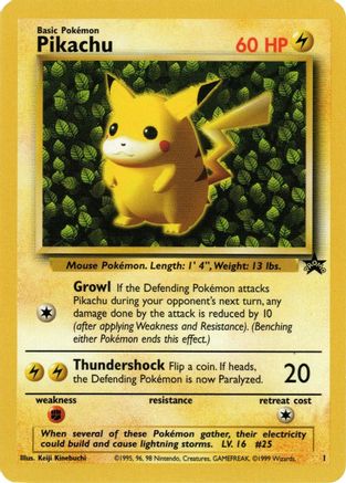 Pikachu (1) - Wizards of the Coast Promos