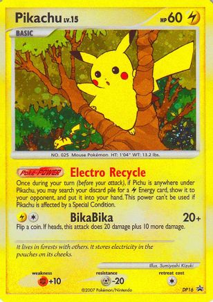 Pikachu (DP16) Holofoil - Countdown Calendar Promos