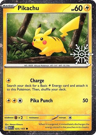 Pikachu (Holiday Calendar) (25) Holofoil - Miscellaneous Cards & Products