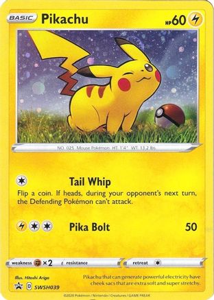 Pikachu (SWSH039) Holofoil - Black Star Promos