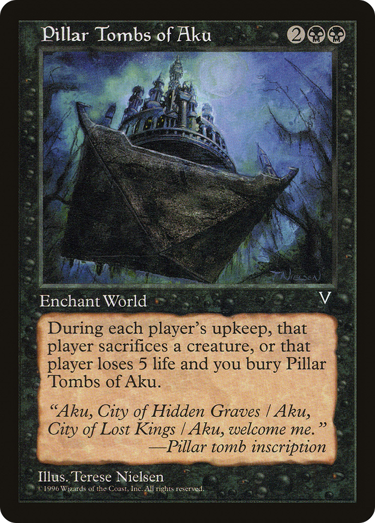 Pillar Tombs of Aku - Visions