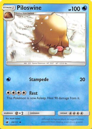Piloswine (20) - Crimson Invasion