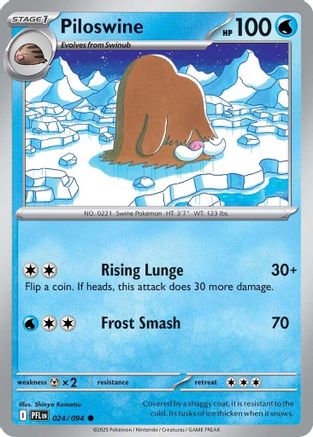 Piloswine (24) - Phantasmal Flames