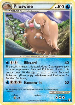 Piloswine (48) - Triumphant
