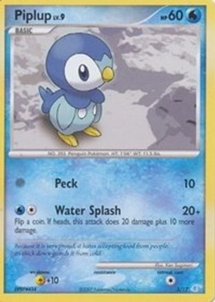 Piplup (5) - Trainer Kit: Manaphy & Lucario