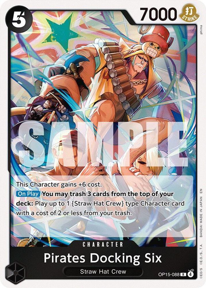 Pirates Docking Six (OP15-088) Foil