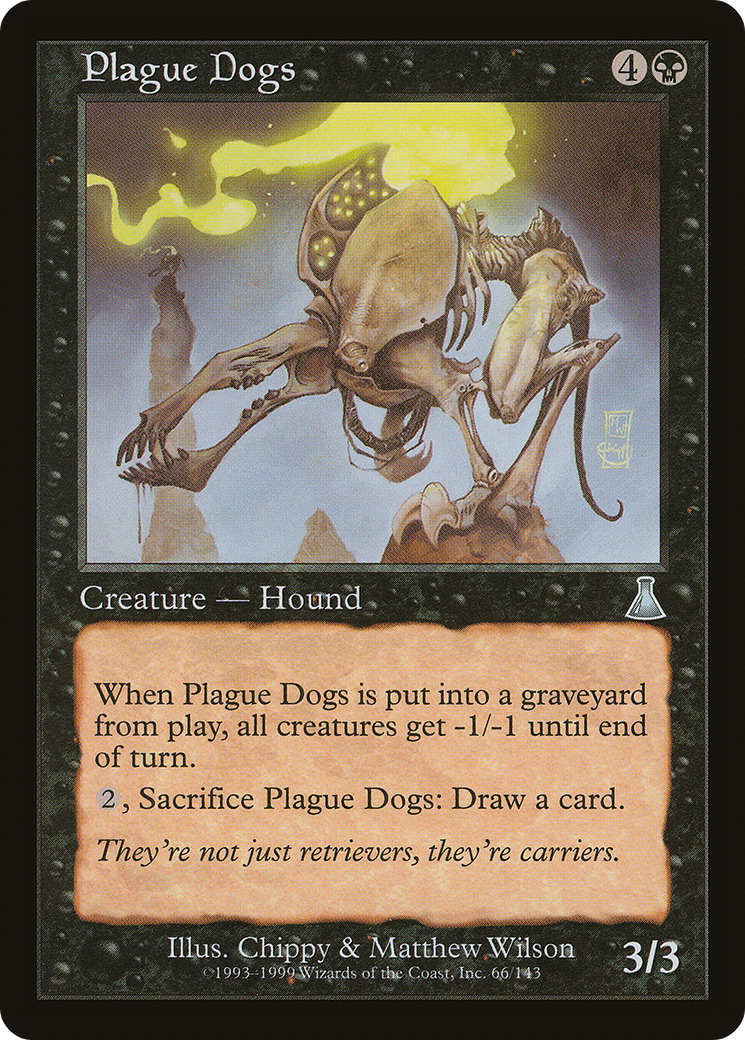 Plague Dogs (066) - Urza's Destiny