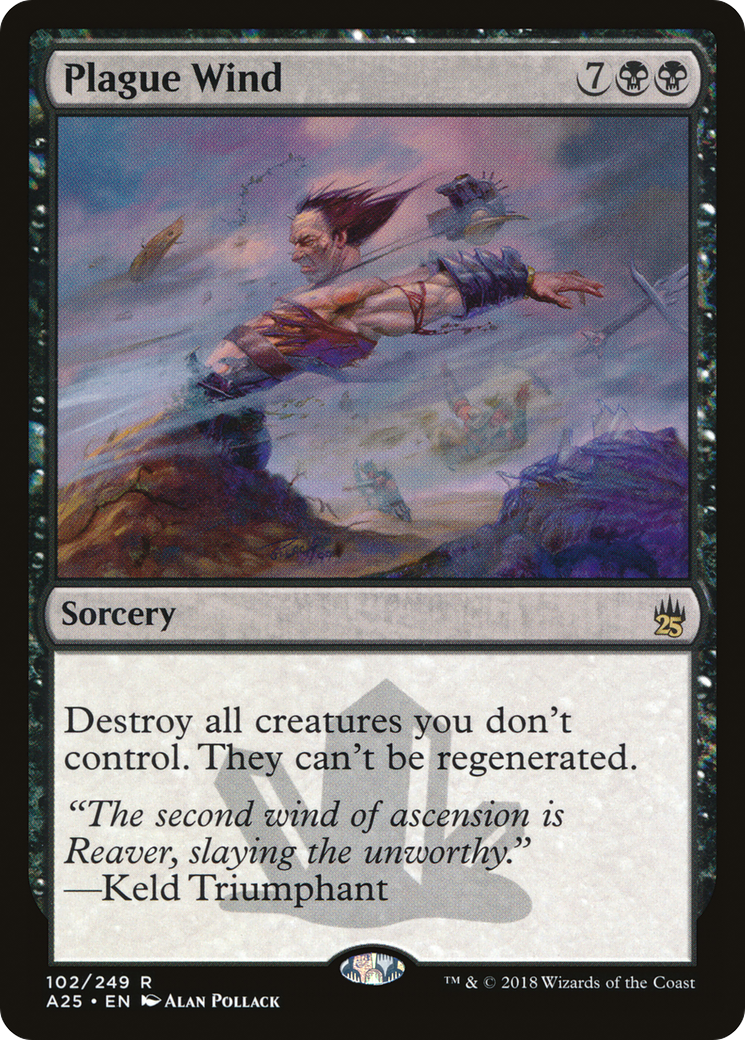Plague Wind (102) Foil - Masters 25