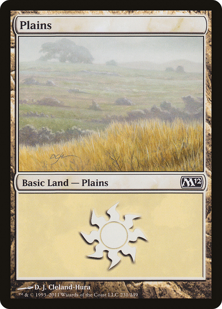 Plains (231) Foil - Magic 2012