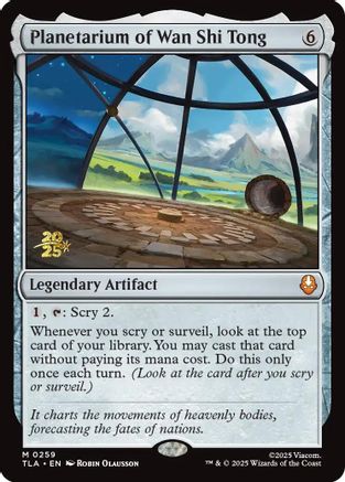 Planetarium of Wan Shi Tong (Prerelease) (259) Foil - Avatar: The Last Airbender