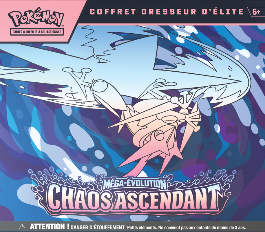 Pokémon TCG: Mega Evolution - Chaos Rising Elite Trainer Box