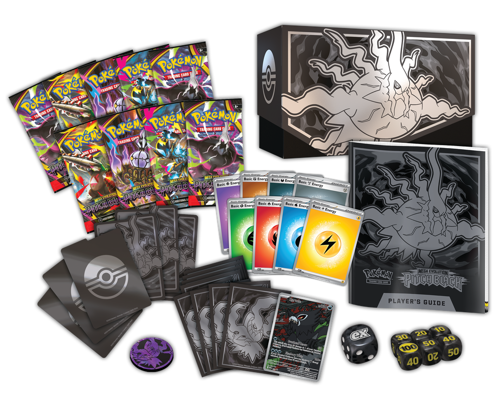 Pokémon TCG: Mega Evolution - Pitch Black Elite Trainer Box