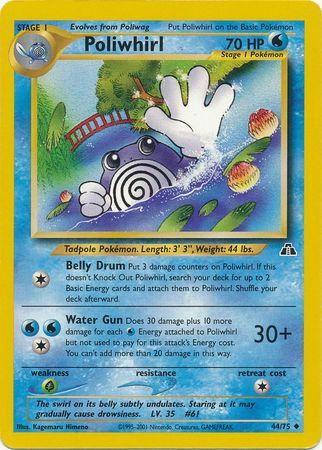 Poliwhirl (44) (Unlimited) - Neo Discovery
