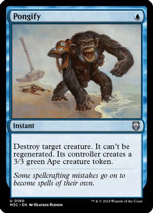 Pongify (190) Ripple Foil - Commander: Modern Horizons 3