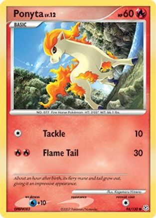 Ponyta (94) Reverse Holofoil - Diamond & Pearl