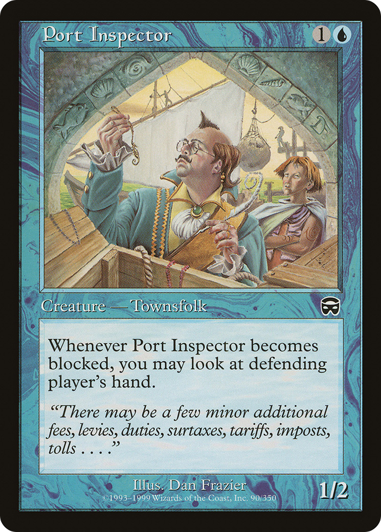 Port Inspector (090) - Mercadian Masques