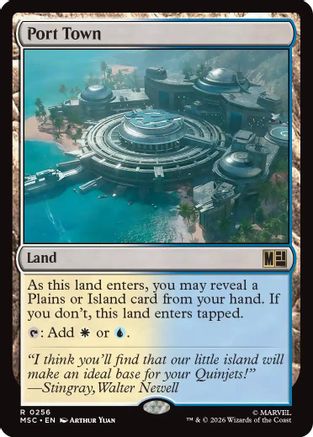 Port Town (256) - Commander: Marvel Super Heroes