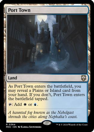 Port Town (364) Ripple Foil - Commander: Modern Horizons 3