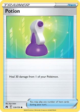 Potion (139) Reverse Holofoil - Crown Zenith