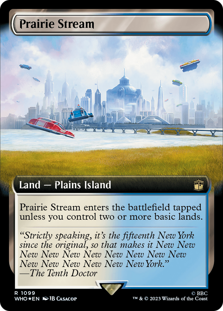 Prairie Stream (Extended Art) (1099) Surge Foil - Doctor Who