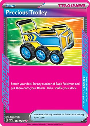 Precious Trolley (185) Holofoil - Surging Sparks