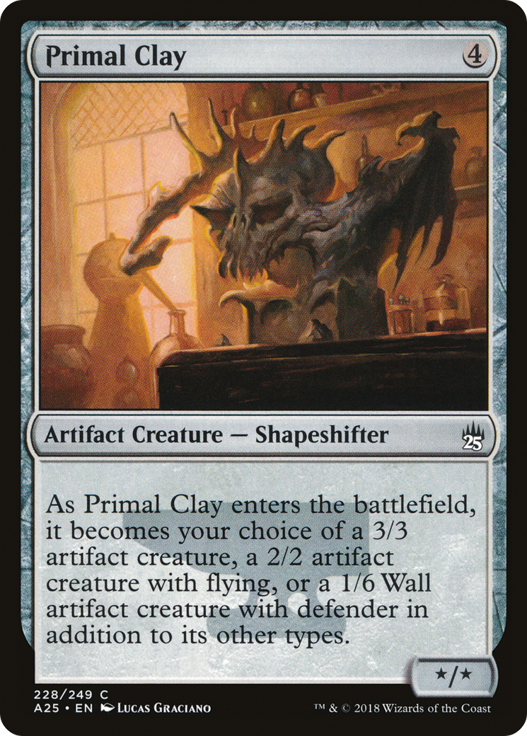 Primal Clay (228) Foil - Masters 25
