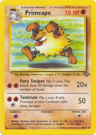 Primeape (43) (Unlimited) - Jungle